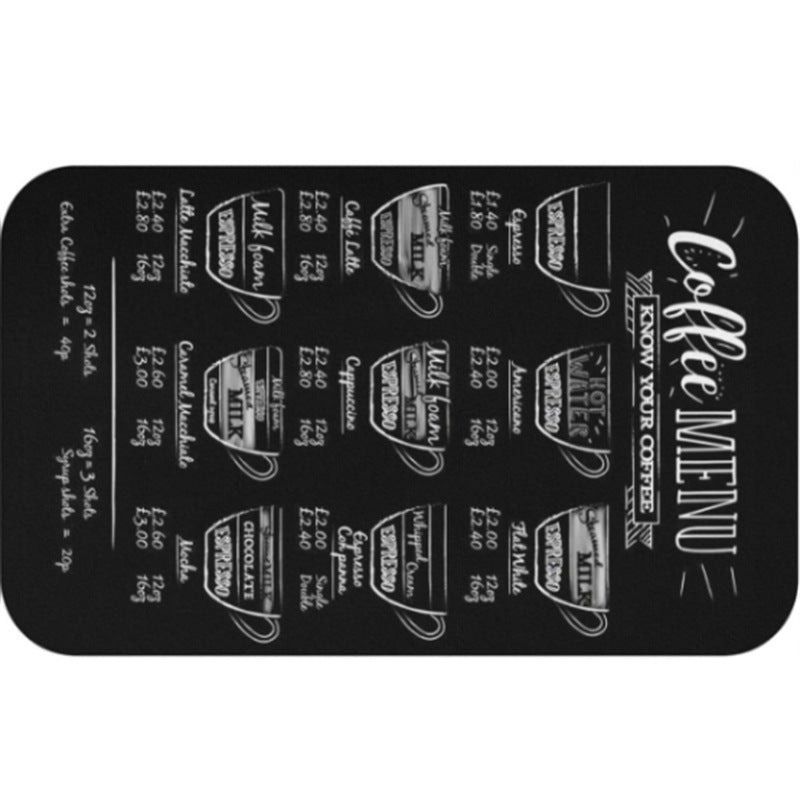 Kitchen drain mat diatom mud tableware drying mat countertop bar water-absorbent heat-insulating table mat coffee machine non-slip mat