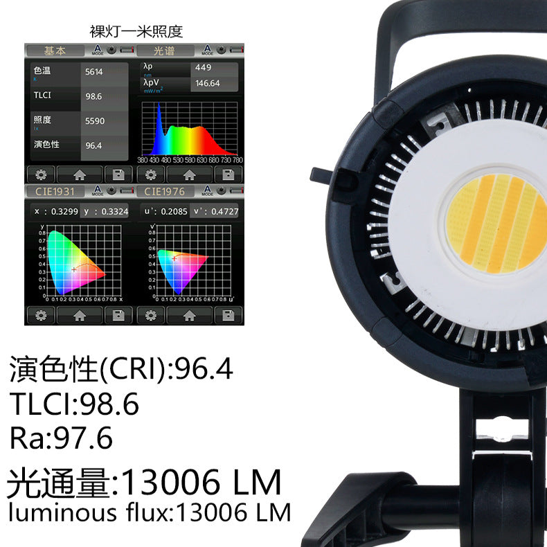 Foreign trade  400W live broadcast professional filling light concentrating light shooting photography light soft light live broadcast lighting