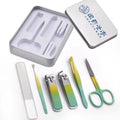 Stainless steel nail clipper three-piece gift set - cuticle nippers, manicure kit, wholesale nail clipper set
