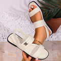 hot-selling summer women's flat sandals: plus size, european & american fashion, versatile shoes - wholesale