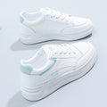 white shoes women's spring autumnew arrivalthick soleins trendyeasiest for matchniche style sports casualbest sellingdad sneakers
