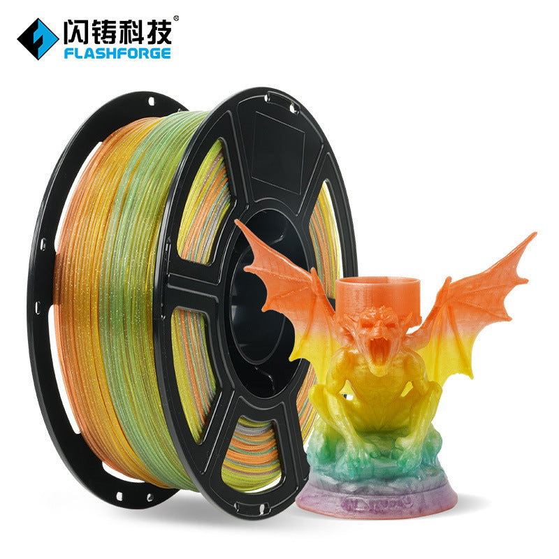 Flash casting PLA environmentally friendly degradable wire diameter stable multi-color optional bubble-free 1kg 3D printing consumables