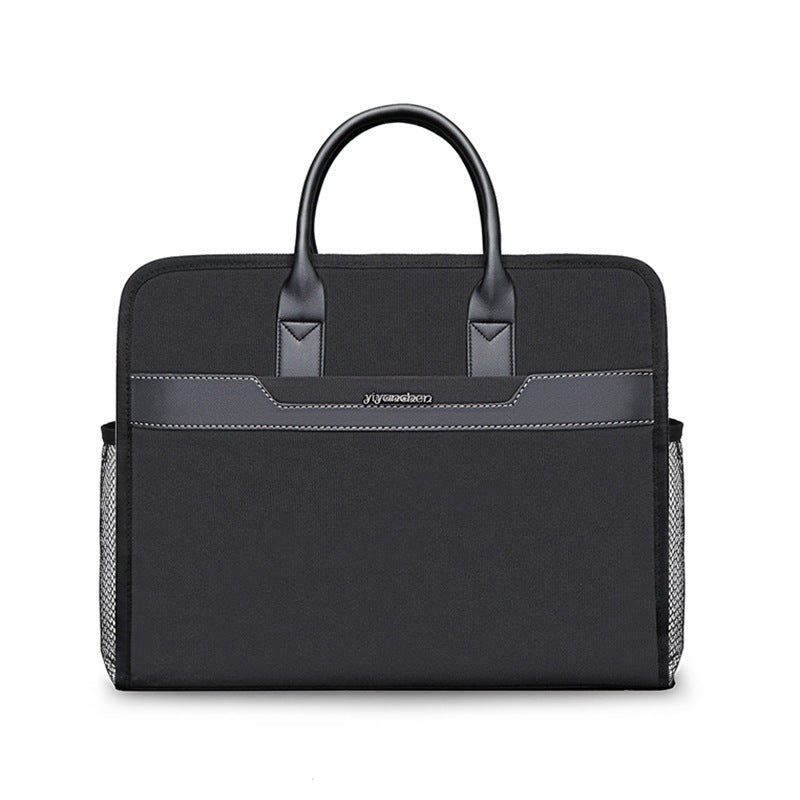 Self-Youxin Briefcase Oxford Cloth File Bag Tote Bag Business Men's Briefcase Large Capacity Conference Bag 237