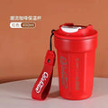 Octagonal coffee cup 316-red