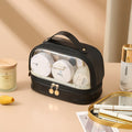 Wash storage bag Double-layer portable travel portable dry and wet separation wash bag Large capacity premium cosmetic bag