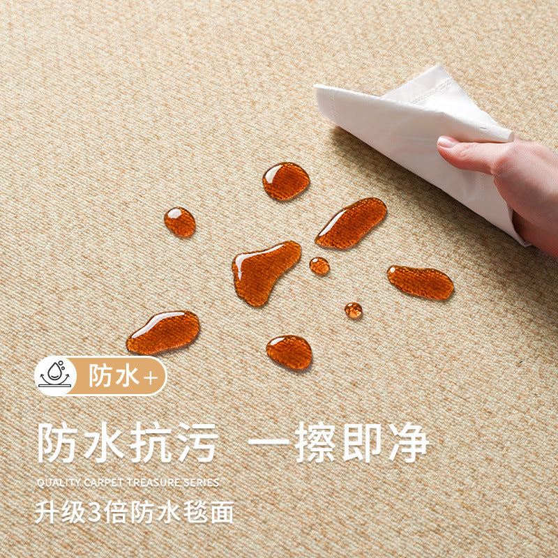 Round rug living room retro high-end bedroom walk-in closet non-slip mat easy-care sofa coffee table floor mat