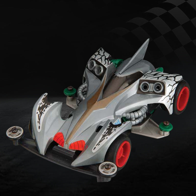New arrival childhood four-wheel drive model whirlwind charge spider king racing kids boys assemble toys birthday gift