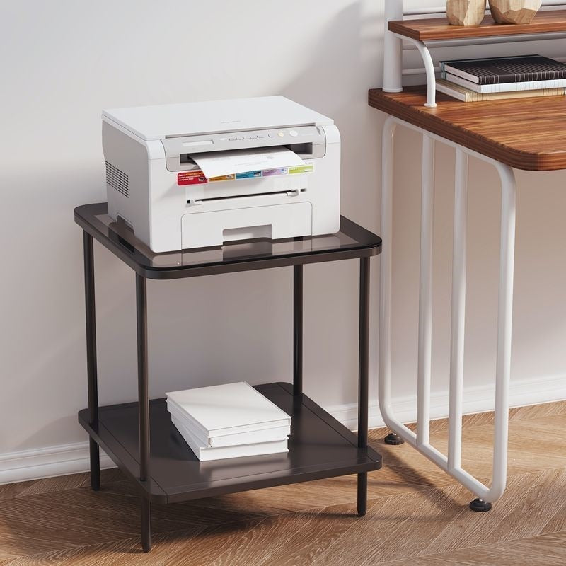 Small apartment simple accessible luxury coffee table bedside table square corner table metal frame small side table sofa side small table