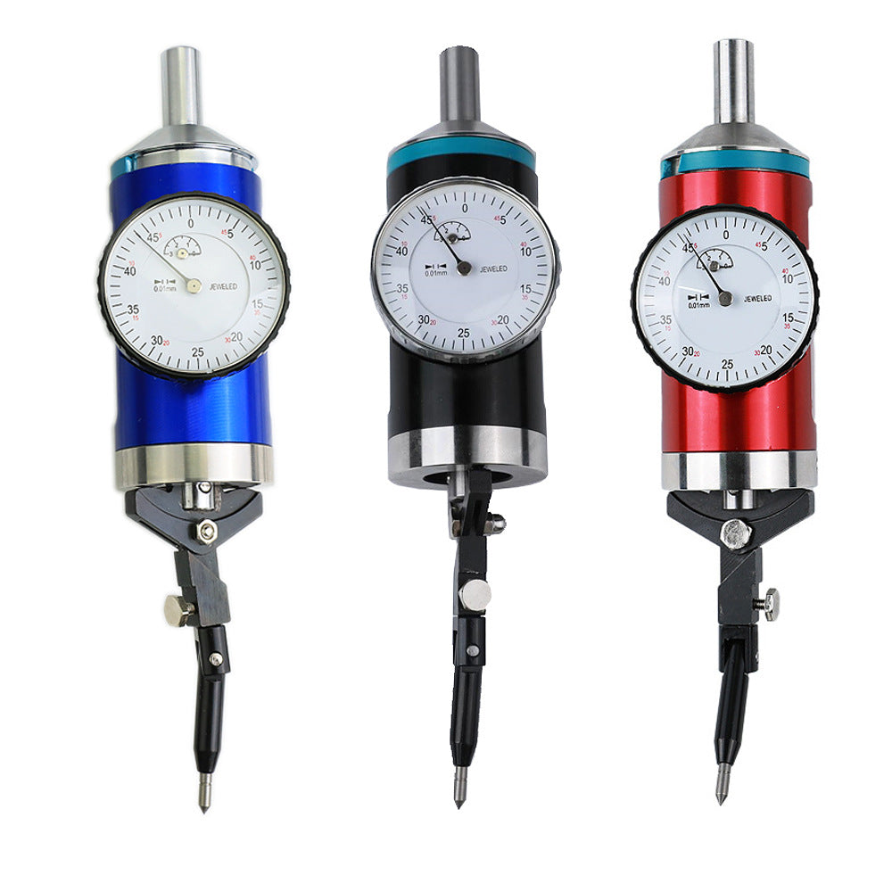 Center search gauge WT 6 drill 0-3MM 0.01MM fixed center lever table, center positioning lever dial table