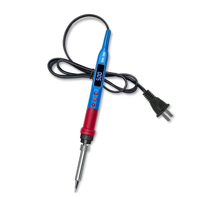 Cross-border special supply of digital display electric soldering iron 80W909L constant temperature adjustable temperature iron experimental computer welding electric iron sleeve