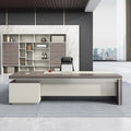 Boss desk manager desk supervisor desk chair combination minimalist modern office furniture single person office desk 1.4*