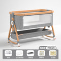 Wood grain aluminum alloy - light grey - standard model - waterproof pad + shaping pillow