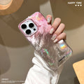 Girly pink sunset phone case for apple 16 pro max, anti-drop iphone 17 fashion protective cover