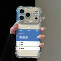 Suitable for apple 17promax mobile phone case, insufficient balance, remaining life, interesting text iphone18 anti-fall case 16