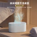 3d simulated flame aroma diffuser - desktop usb mini ultrasonic essential oil automatic scent diffuser and humidifier for home use