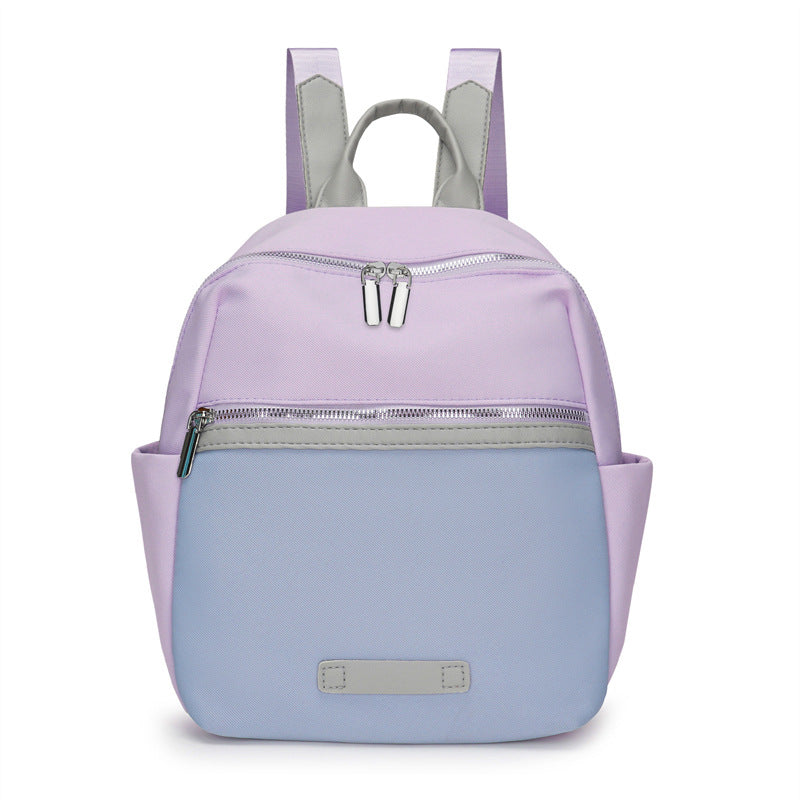 Backpack women's  new Korean version of Oxford cloth women's backpack lightweight, simple and stylish large-capacity travel backpack