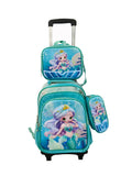 Green mermaid three-piece set (trolley not included)