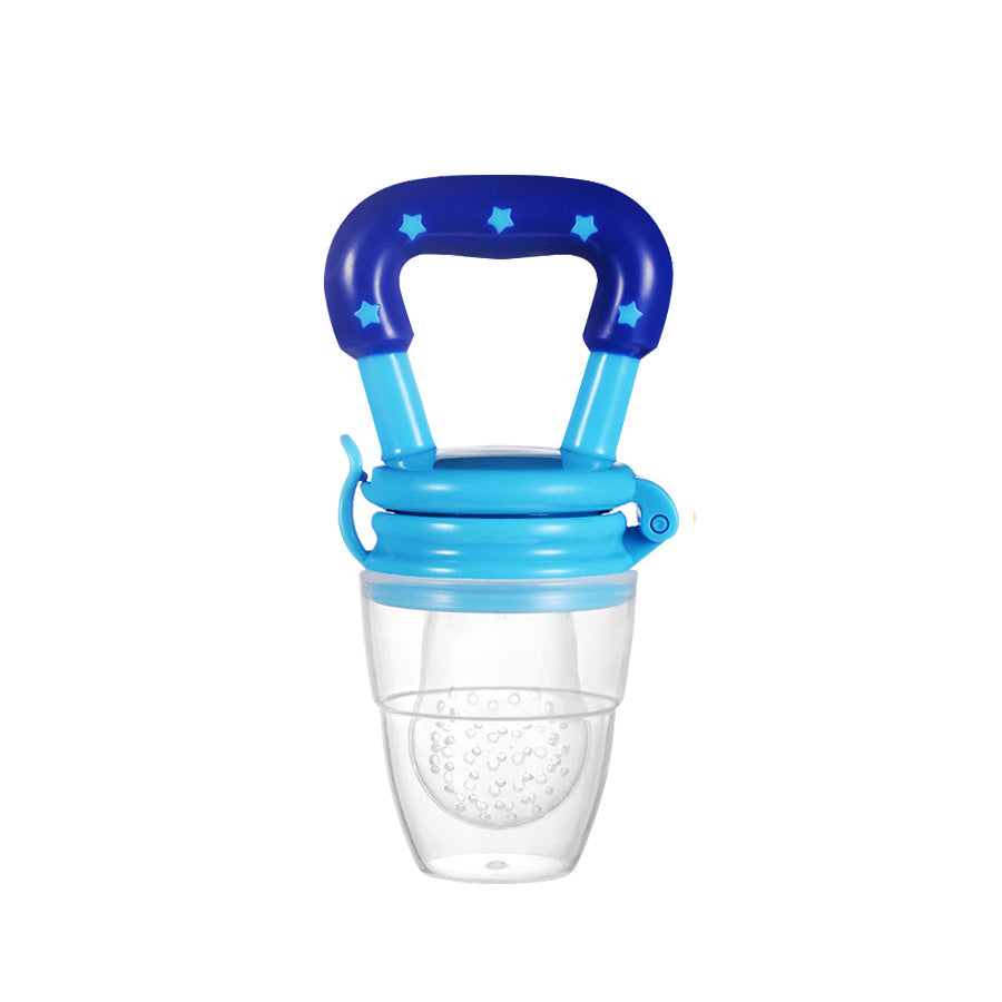 Directly from the manufacturer, baby fruit and vegetable music, fruit complementary food bite music, silicone mesh bag baby feeding tableware