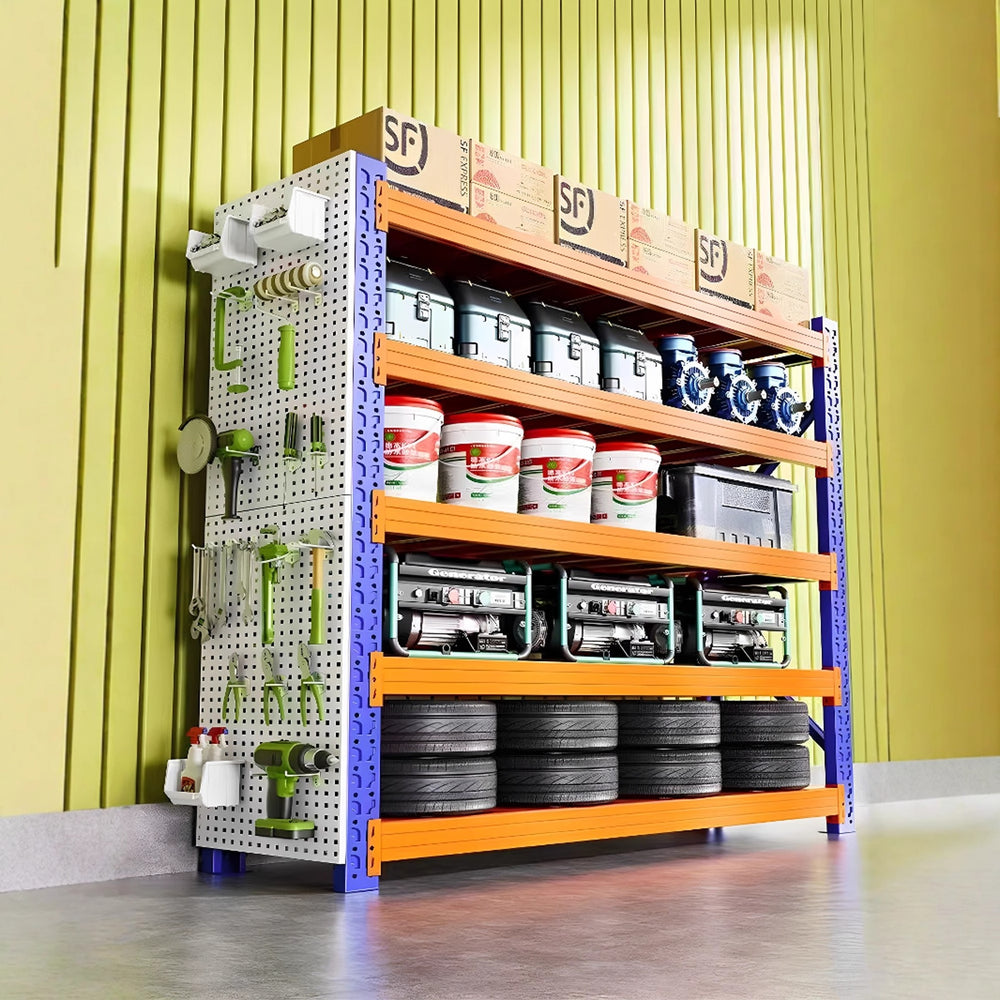 Warehouse shelves, multi-layer for home wall-mounted storage racks, warehouse heavy-duty supermarket garage storage room storage racks
