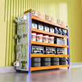 Warehouse shelves, multi-layer for home wall-mounted storage racks, warehouse heavy-duty supermarket garage storage room storage racks