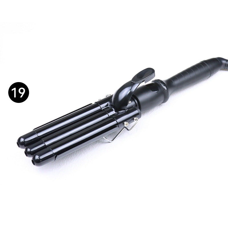 Cross-border egg roll head curling iron 32mm large wave electric negative ion does not hurt hair care water ripple curling iron