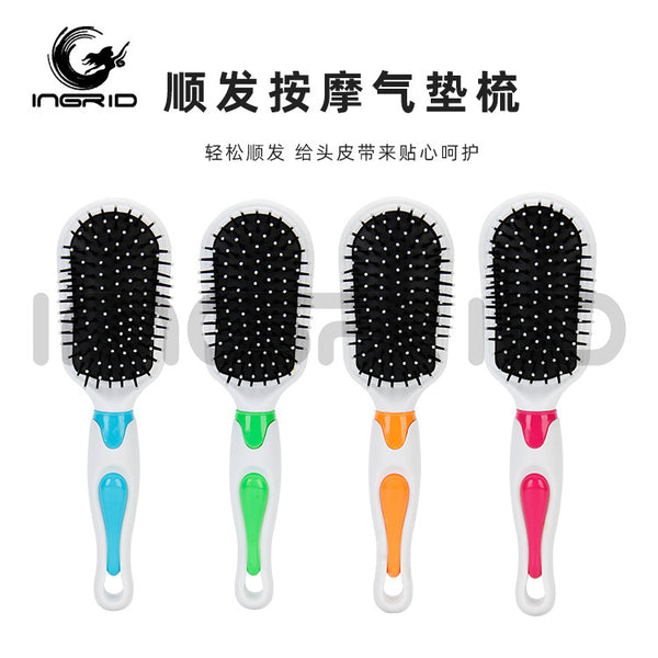 Hair Styling Fluffy Comb Ladies Long Hair Massage Comb Hair Comb Travel Portable Big Bend Comb Rib Comb