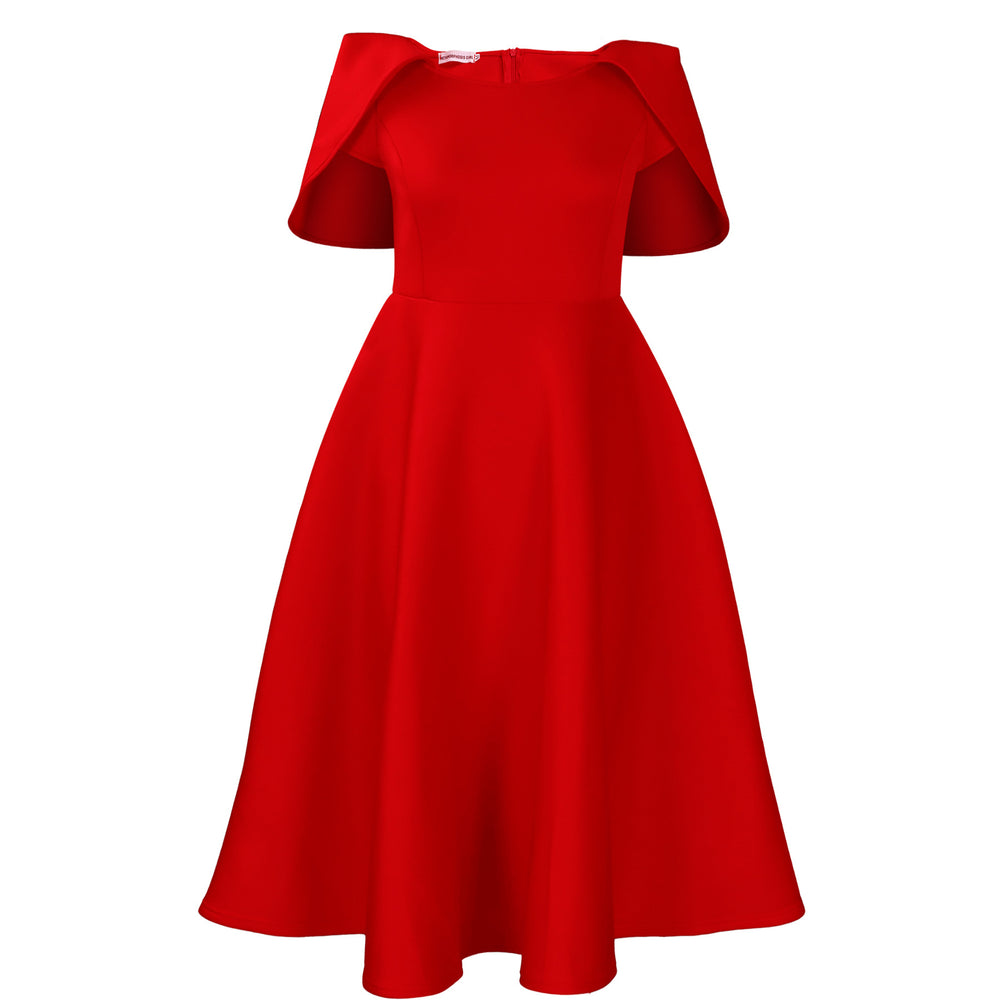 D498  new arrivalfashionelegant socialite banquet party large swing dress cloak exportdress