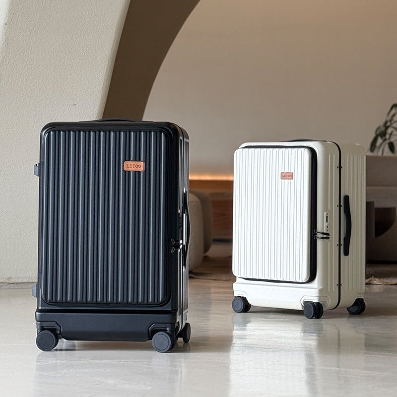 LETOO large-capacity tie rod suitcase women's universal wheel pier pier box 2025 new boarding travel suitcase 20 inches