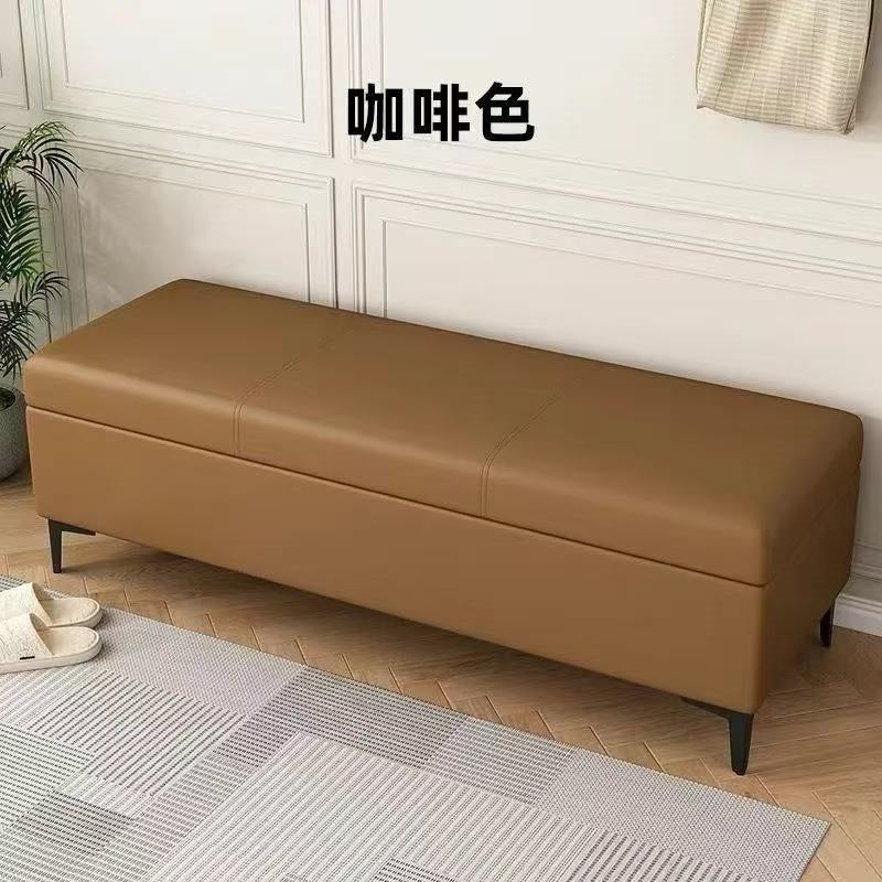 Simple storage stool storage stool box clothing store sofa stool foot stool for home shoe changing stool solid wood stool