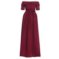 sourcing:  new african-style one-shoulder chiffon dress - plus size bridesmaid dress for