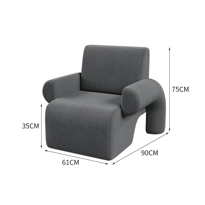 Accessible luxury reception negotiation table and chair negotiation table and chair combination office sofa commercial shop robot pistol sofa chair