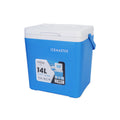 Outdoor insulated box camping style picnic barbecue food preservation refrigerator car refrigerator pull rod insulated box with wheels