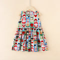 Girls' sundress, cotton gauze dress, matching family outfit, summer princess dress for older girls, baby and mom beach dress