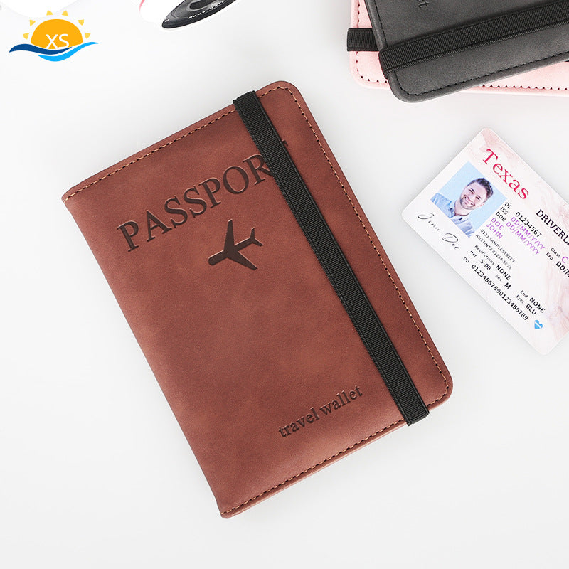 Passport Clip Photo Protective Case Passport Storage Bag Card Bag Document Storage Bag Passport Bag Travel Ticket Clip