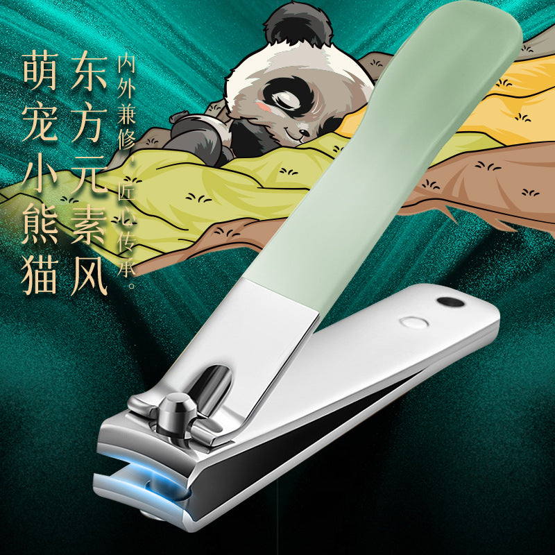 Guochao handmade nail clipper suit nail groove complete set of nail clippers eighteen-piece set of hawkbill pliers for home pedicure tools