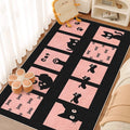Carpet bedroom bedside blanket girl's room bedside kids' room cute  new under-bed thickened floor mat