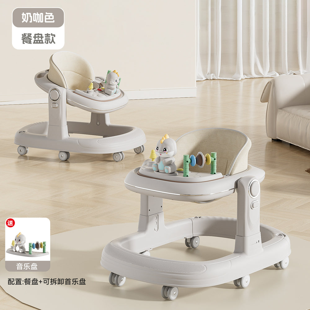 2025 baby walker - anti-o-leg, multifunctional, foldable, for infants 6-18 months, suitable for first walkers