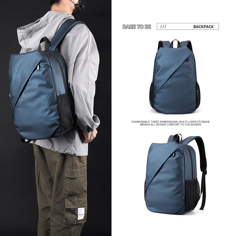 Cross-border new business backpack men's leisure travel backpack middle school student schoolbag multi-functional boarding bag men's