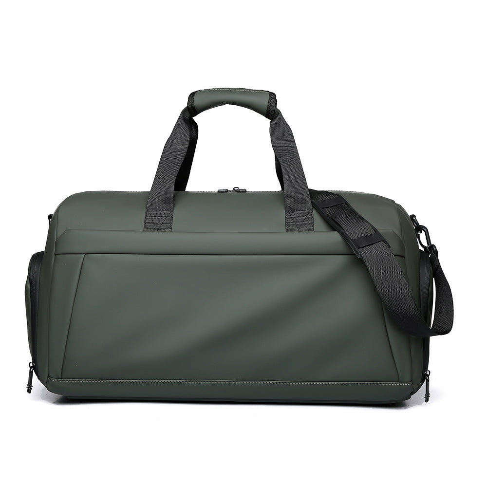 New short-distance travel bag, simple solid color storage bag, yoga fitness bag, unisex casual commuting shoulder bag