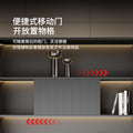 New chinoiserie office file cabinet wooden bookcase boss table background cabinet wall-mounted floor-standing five or six-door cabinetaccessible luxury