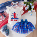 Children's clothing cross-border european and american girl short-sleeved khaki + mesh skirt baby children's clothing