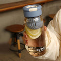 Summer anti-fall scale water cup, good-looking men and women, portable car tea kettle, plastic student cup