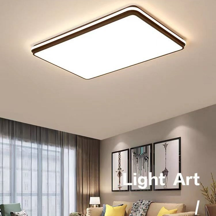 Full spectrum lighting living room bedroom ceiling light modern simple atmosphere ultra-thin living room light bedroom study lamp