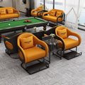 Accessible luxury billiard hall sofa billiard room viewing chair competition special booth watching the game new arrival high-end table and chair combination