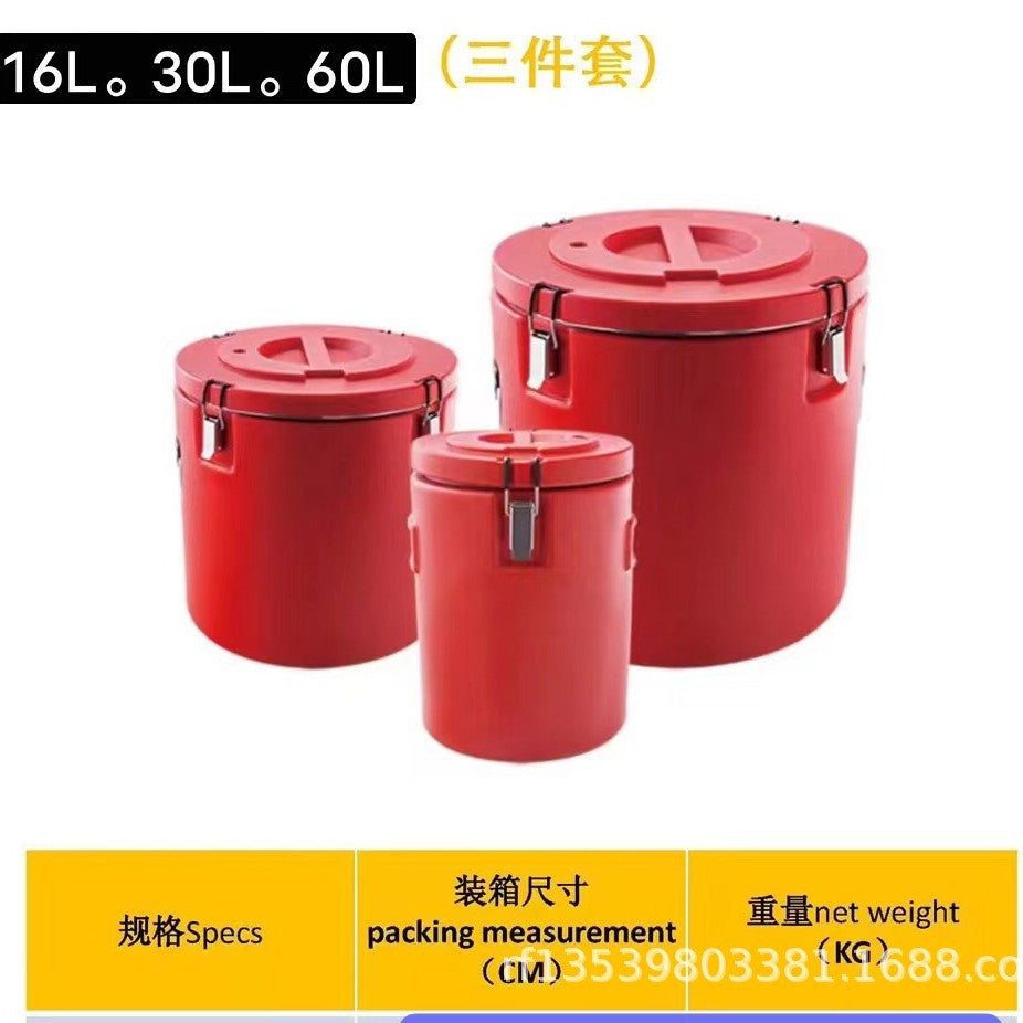 Hot selling exportheat preservation box3-piece set of thermal insulation buckets5-piece set of thermal insulation bucketsthermal insulation tableware