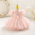 New in stock: sequined tulle cake princess dress for girls - perfect for baby's birthday!