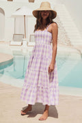 Purple plaid 23201