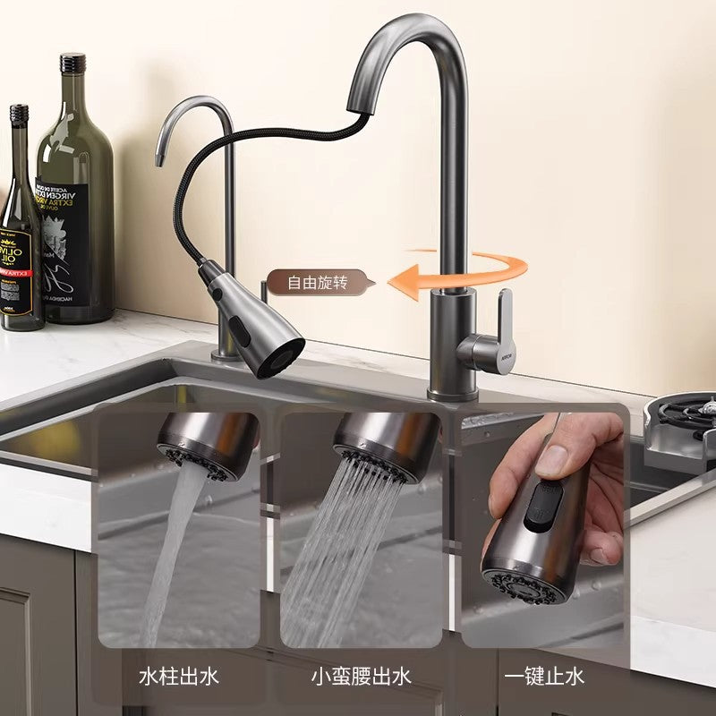 Kitchen sink large single slot honeycomb thickenedsus304 stainless steel for home vegetable basin dishwashing sink countertop middle and lower basin