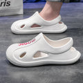 Crocs men's summeroutweareva toe cap slippers outdoor couple casual sports beach sandals difficult men's style