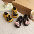 Vancahao baby shoes  spring/autumn new korean style girls' tassel princess shoes fashion soft sole boken leather shoes